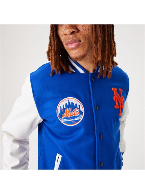 MLB WORDMARK VARSITY JACKET NEYMET NEW ERA | 60301351/BRY